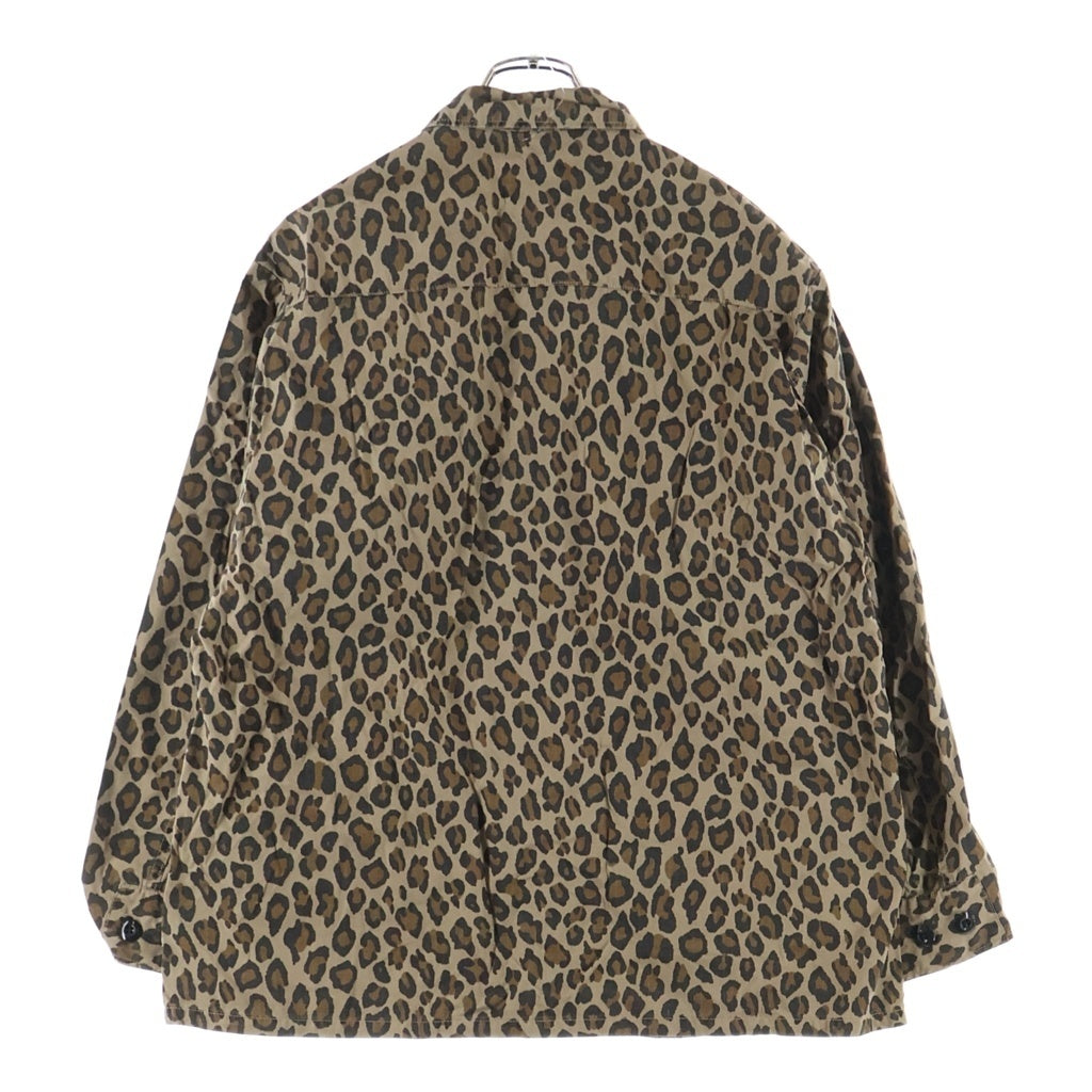 WACKO MARIA(ワコマリア) 24AW LEOPARD JACKET レオパードジャケット ブラウン