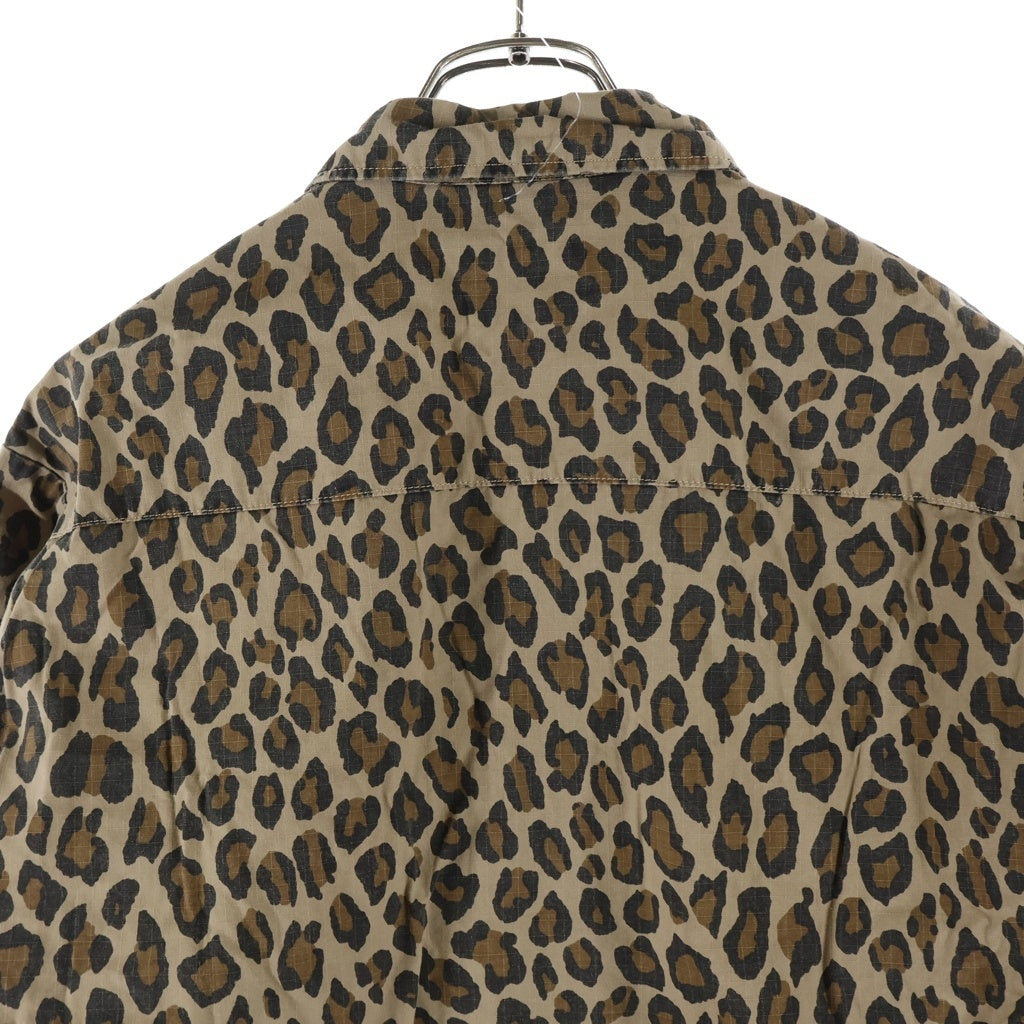 WACKO MARIA(ワコマリア) 24AW LEOPARD JACKET レオパードジャケット ブラウン