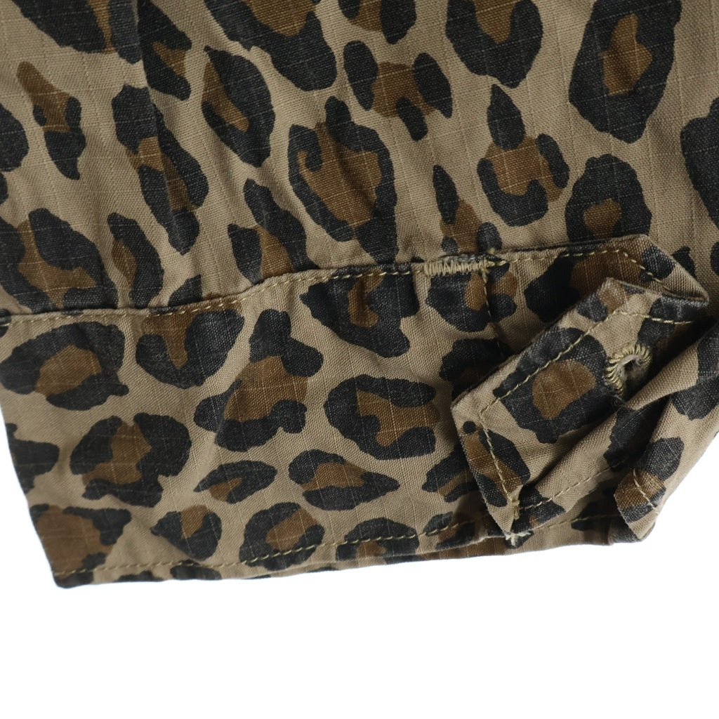 WACKO MARIA(ワコマリア) 24AW LEOPARD JACKET レオパードジャケット ブラウン