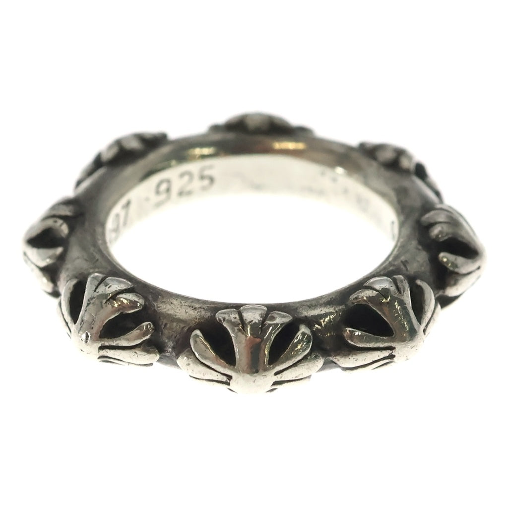CHROME HEARTS(クロムハーツ) CROSS BAND クロスバンド リング シルバー BCA342