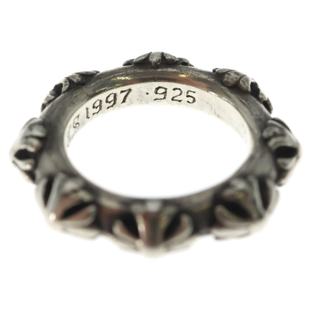 CHROME HEARTS(クロムハーツ) CROSS BAND クロスバンド リング シルバー BCA342