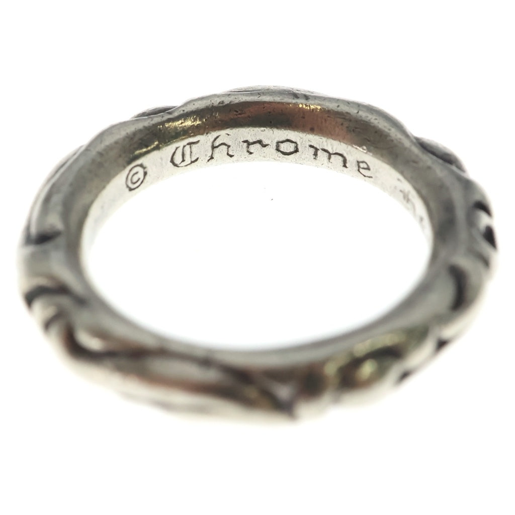 CHROME HEARTS(クロムハーツ) SCRL BAND スクロールバンド リング シルバー BCA351