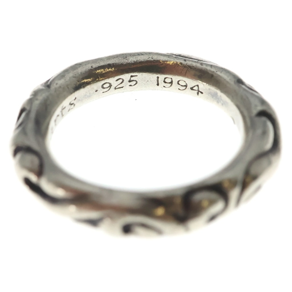 CHROME HEARTS(クロムハーツ) SCRL BAND スクロールバンド リング シルバー BCA351