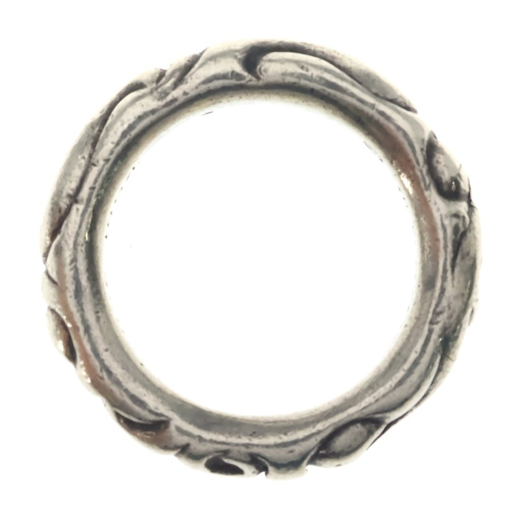 CHROME HEARTS(クロムハーツ) SCRL BAND スクロールバンド リング シルバー BCA351