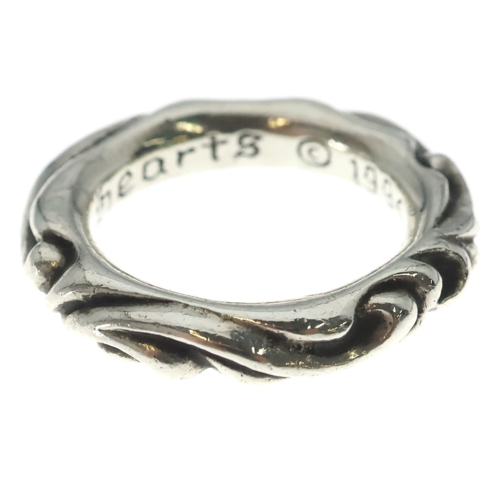 CHROME HEARTS(クロムハーツ) SCRL BAND スクロールバンド リング シルバー BCA351