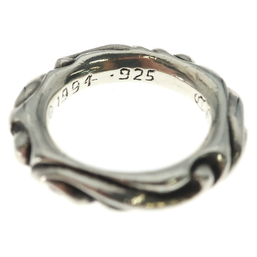 CHROME HEARTS(クロムハーツ) SCRL BAND スクロールバンド リング シルバー BCA351