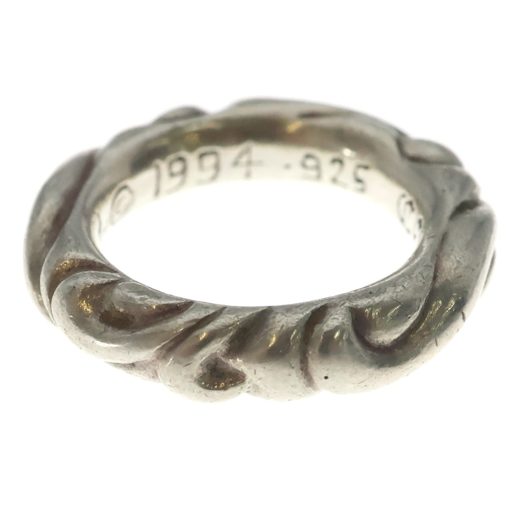 CHROME HEARTS(クロムハーツ) SCRL BAND スクロールバンド リング シルバー BCA351