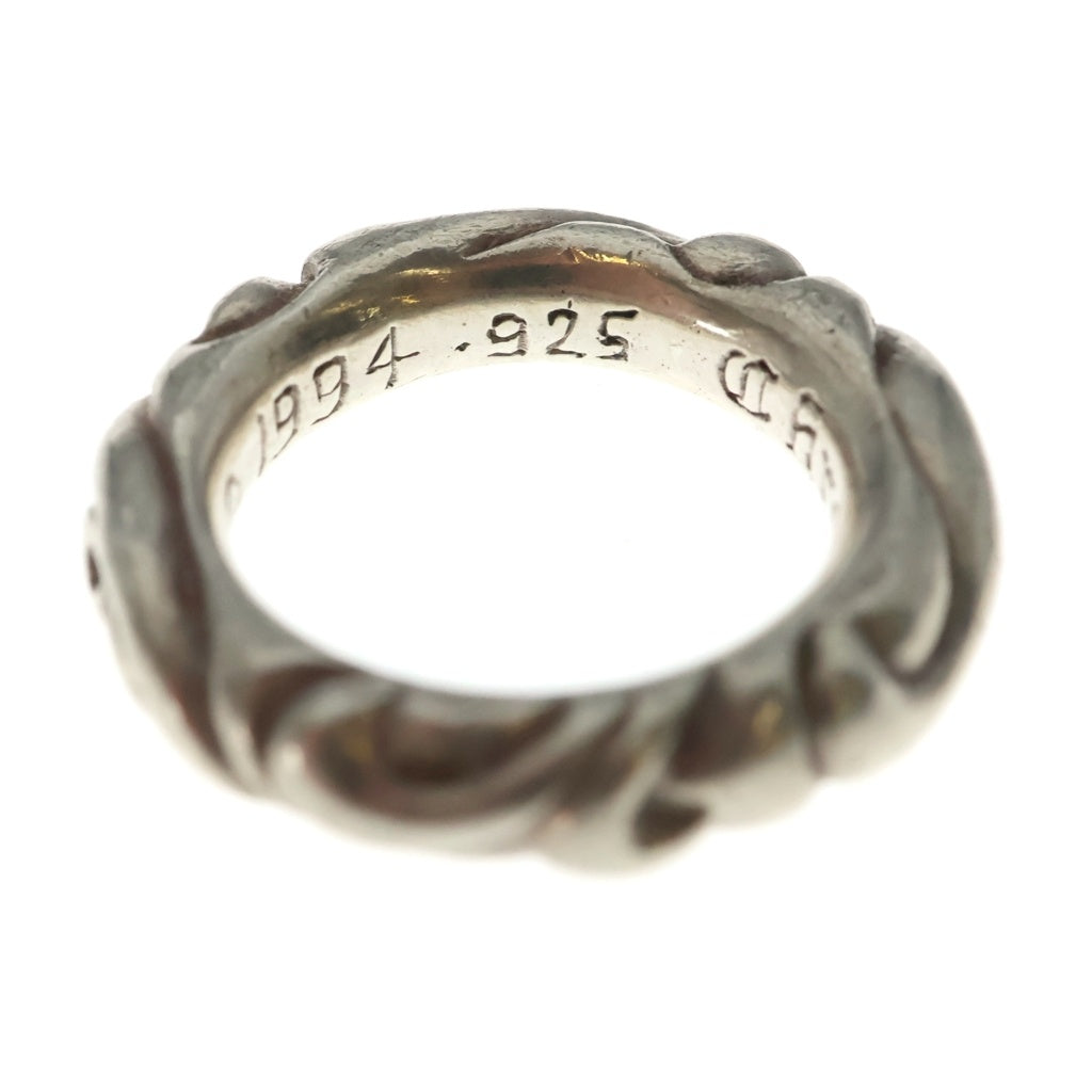 CHROME HEARTS(クロムハーツ) SCRL BAND スクロールバンド リング シルバー BCA351