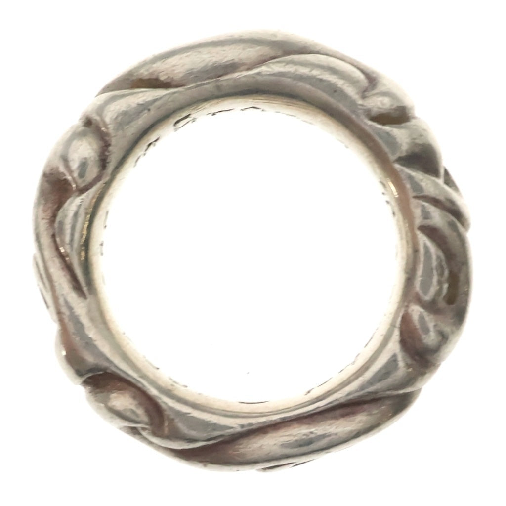 CHROME HEARTS(クロムハーツ) SCRL BAND スクロールバンド リング シルバー BCA351