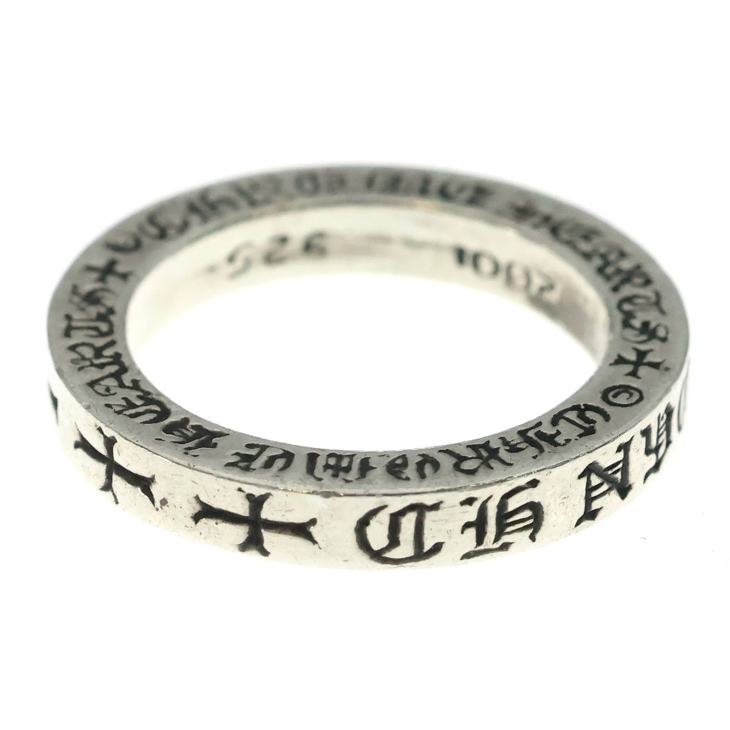 CHROME HEARTS(クロムハーツ) 3mm SPACER FUCKYOU NYC限定 3mmスペーサーファックユー リング シルバー
