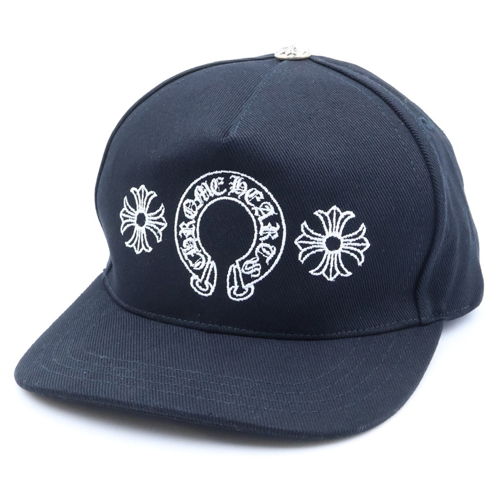 CHROME HEARTS(クロムハーツ) TRUCKER CAP トラッカーキャップ ホースシューデザインクロスボール付メッシュ帽子