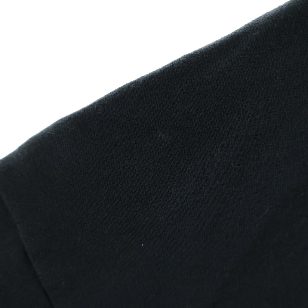 CHROME HEARTS(クロムハーツ) SWTSHRT PLVR 袖フローラルバックホースシュープリントプルオーバーパーカー フーディー ブラック