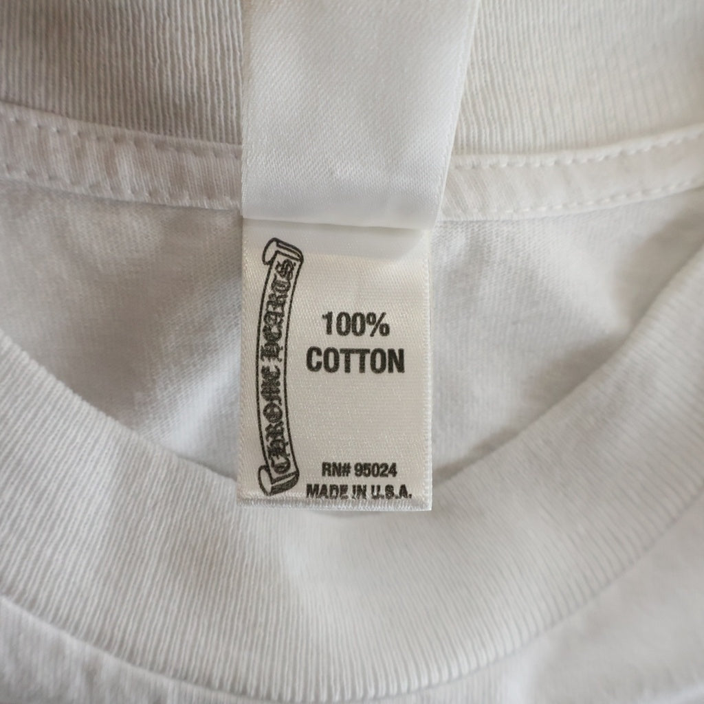 CHROME HEARTS(クロムハーツ) OLD RS3 オールド RS3プリント 半袖Tシャツ カットソー ホワイト