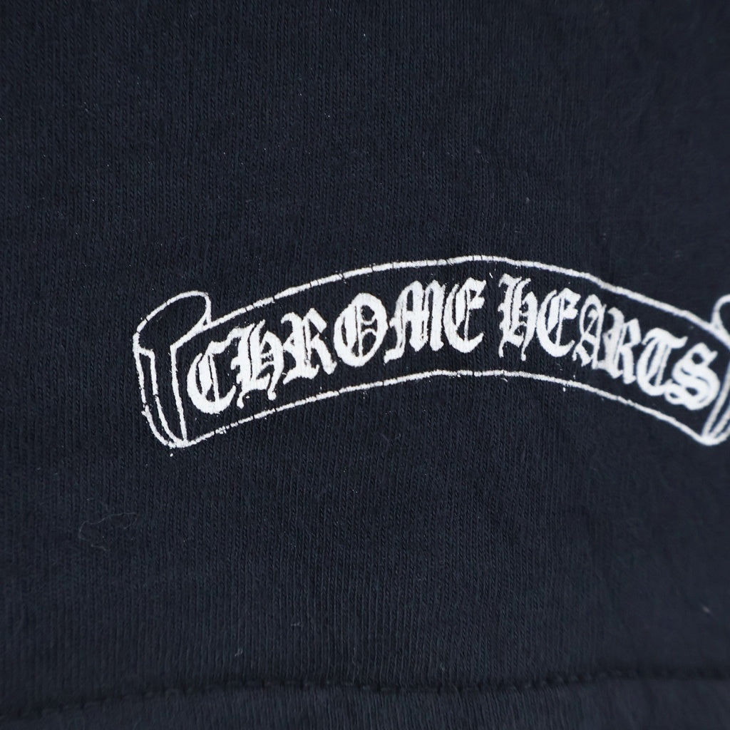 CHROME HEARTS(クロムハーツ) OLD V NECK CH PLS オールド Vネック CHプラス 半袖Tシャツ カットソー ブラック