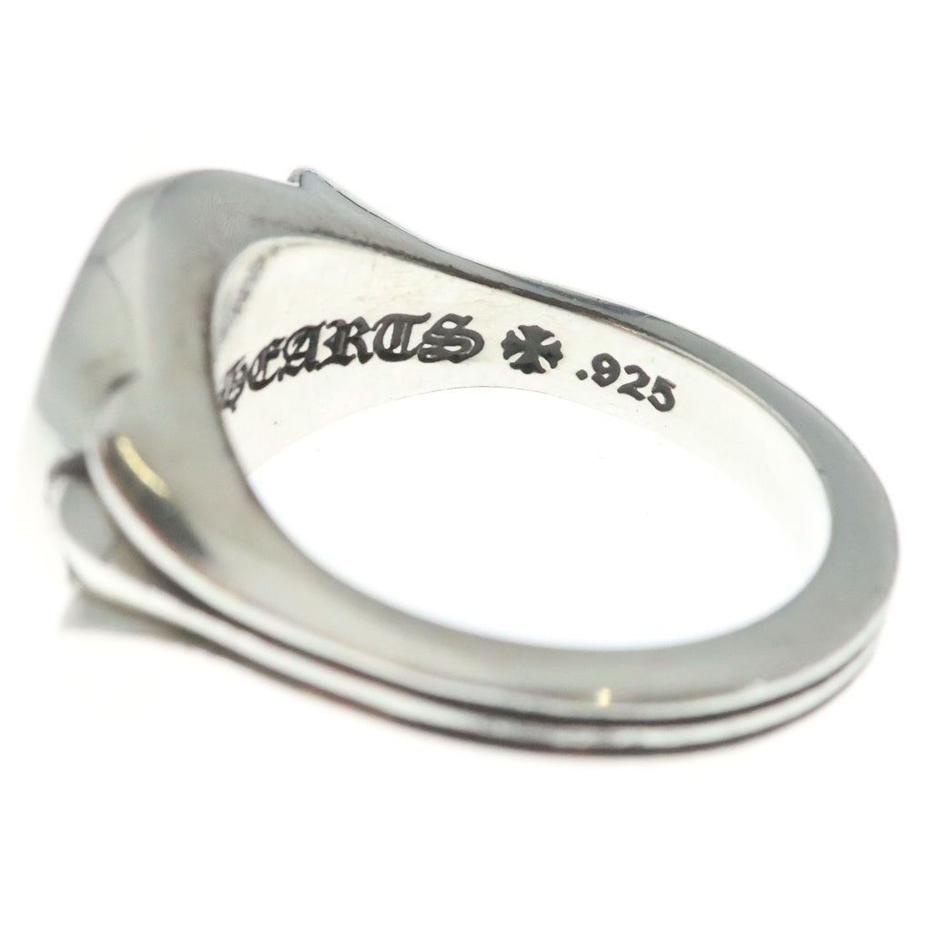 CHROME HEARTS(クロムハーツ) CH PLUS FLAT TOP CHプラス フラットトップ リング シルバー