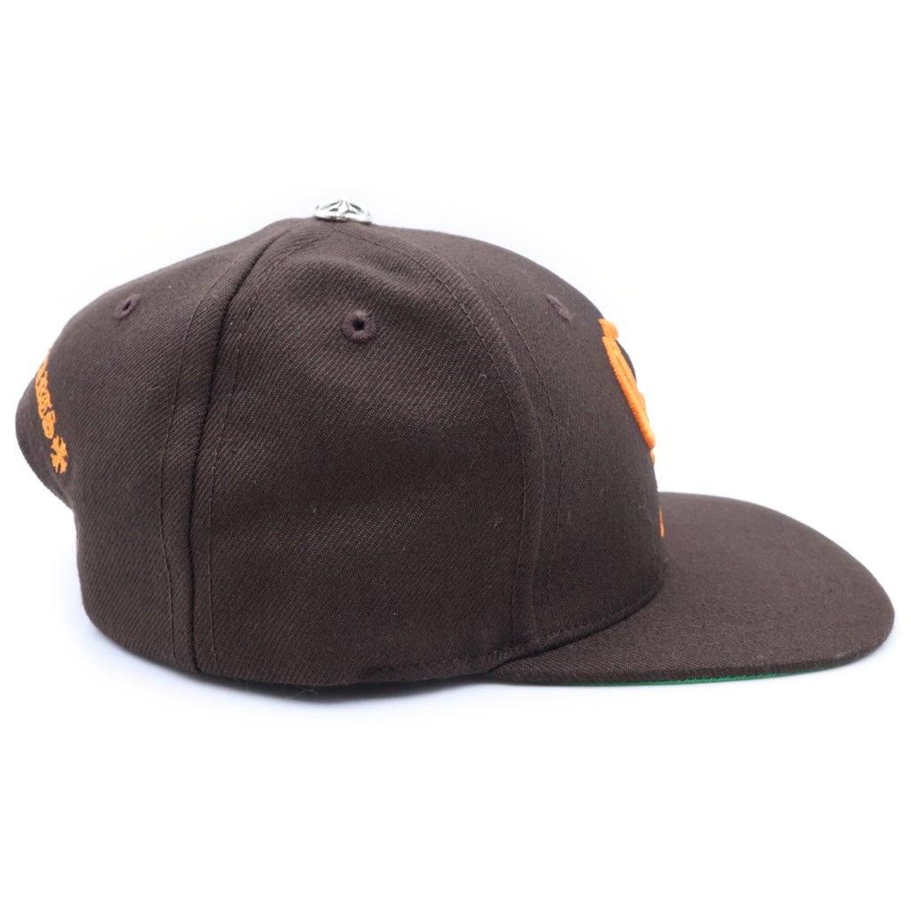 CHROME HEARTS(クロムハーツ) 6 PANEL CH TRUCKER CAP CH刺繍 トラッカーキャップ ブラウン