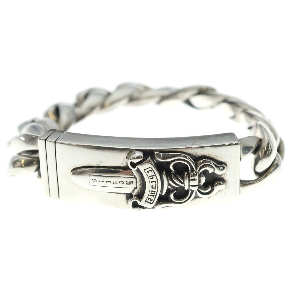 CHROME HEARTS(クロムハーツ) ID DAGGER ダガーIDクラシックリンクブレスレット 11LINK シルバー BCA156
