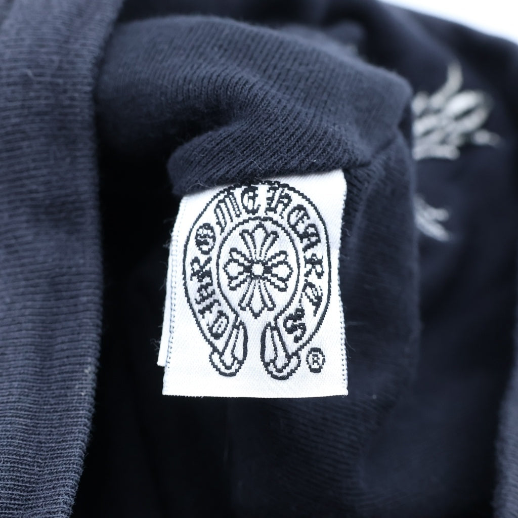 CHROME HEARTS(クロムハーツ) OLD THERMAL BEANIE オールド CHクロス刺繍 サーマル ビーニー ニット帽 キャップ ブラック
