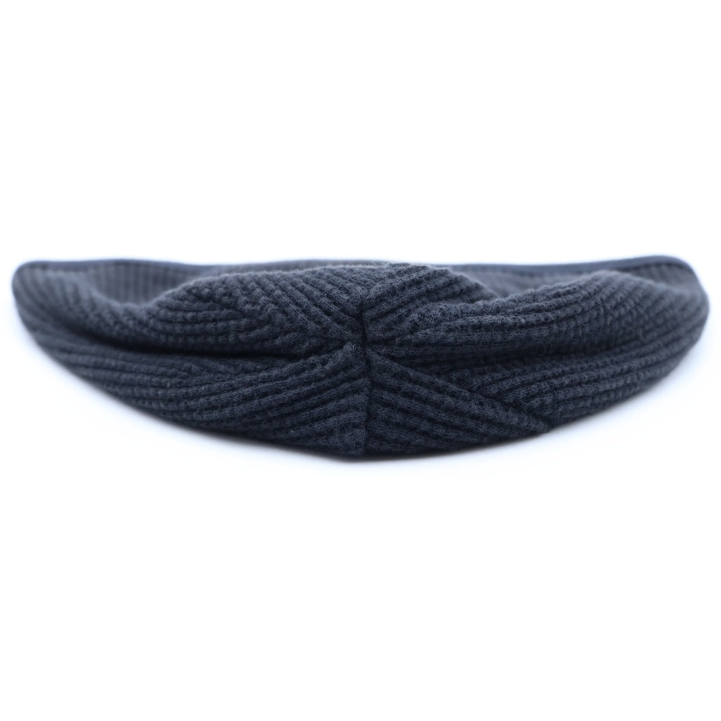 CHROME HEARTS(クロムハーツ) OLD THERMAL BEANIE オールド CHクロス刺繍 サーマル ビーニー ニット帽 キャップ ブラック/ホワイト