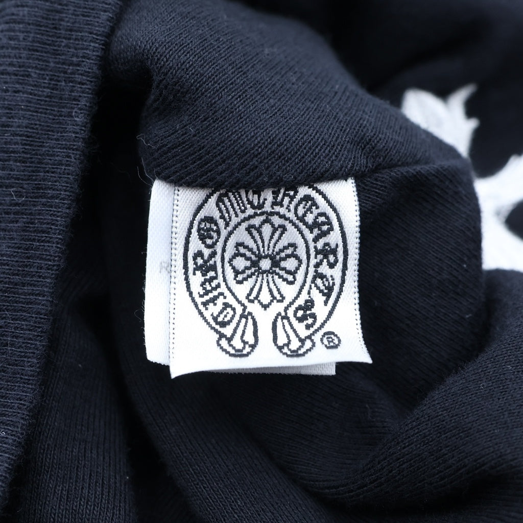 CHROME HEARTS(クロムハーツ) OLD THERMAL BEANIE オールド CHクロス刺繍 サーマル ビーニー ニット帽 キャップ ブラック/ホワイト