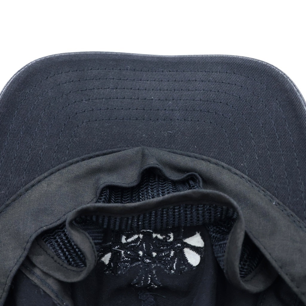 CHROME HEARTS(クロムハーツ) OLD CEMETERY CAP オールド セメタリークロス刺繍 キャップ ブラック