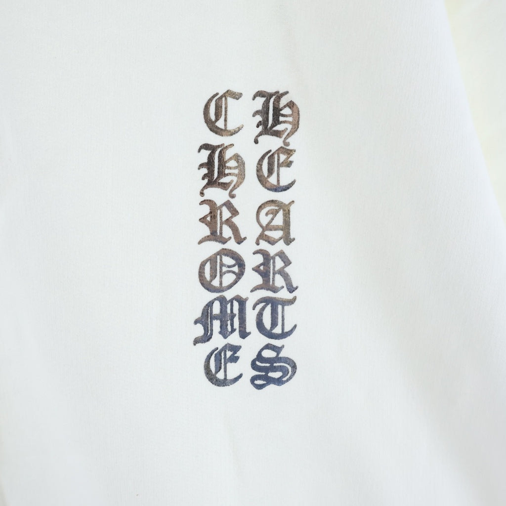 CHROME HEARTS(クロムハーツ) SWTSHRT PLVR オンライン限定パーカー シルバー/ホワイト