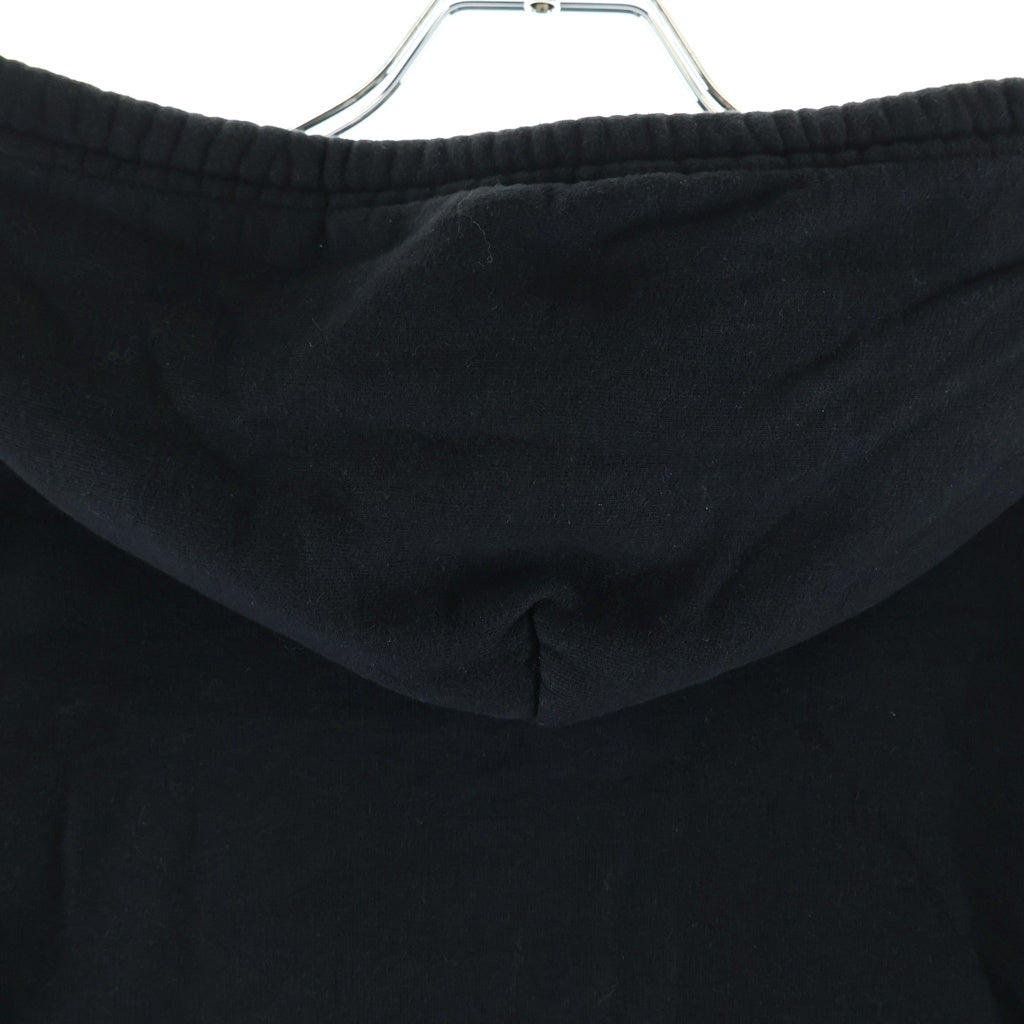 CHROME HEARTS(クロムハーツ) SWTSHRT HD ZIP アームロゴプリントジップアップパーカー フーディ ブラック