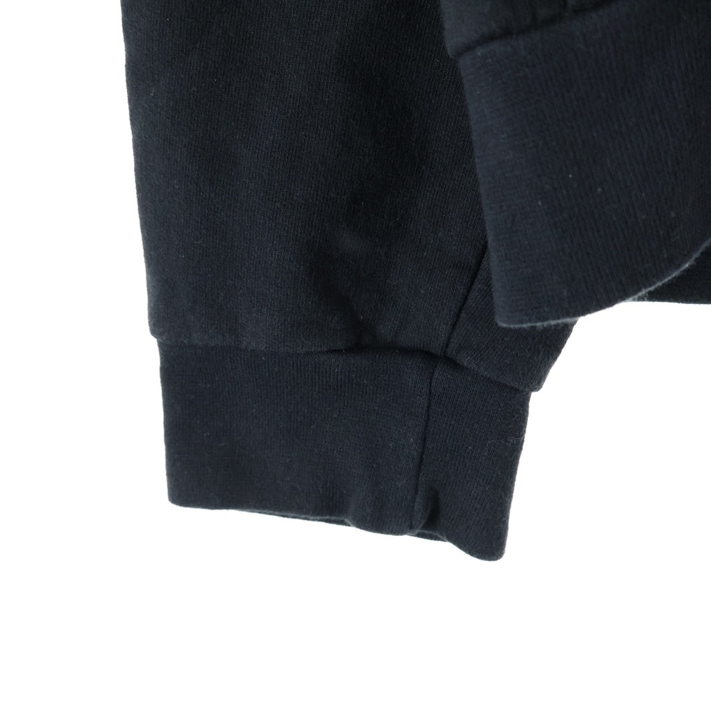 CHROME HEARTS(クロムハーツ) SWTSHRT HD ZIP アームロゴプリントジップアップパーカー フーディ ブラック