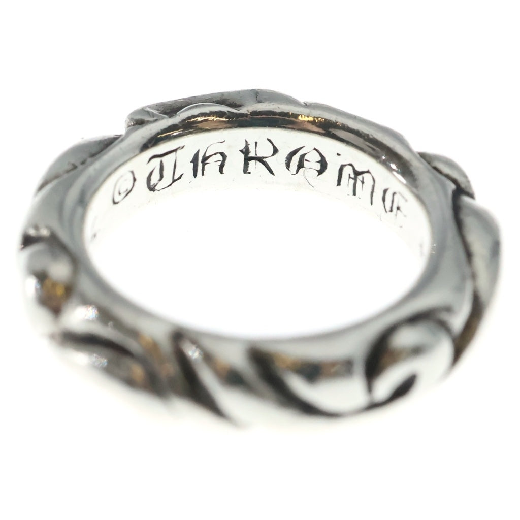 CHROME HEARTS(クロムハーツ) SCRL BAND スクロールバンド リング シルバー BCA351