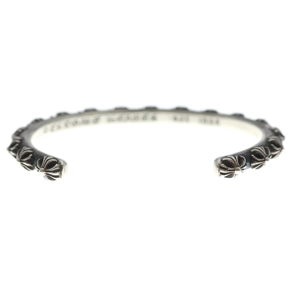 CHROME HEARTS(クロムハーツ) BANGLE CROSS クロスバンドバングル ブレスレット シルバー BCA124