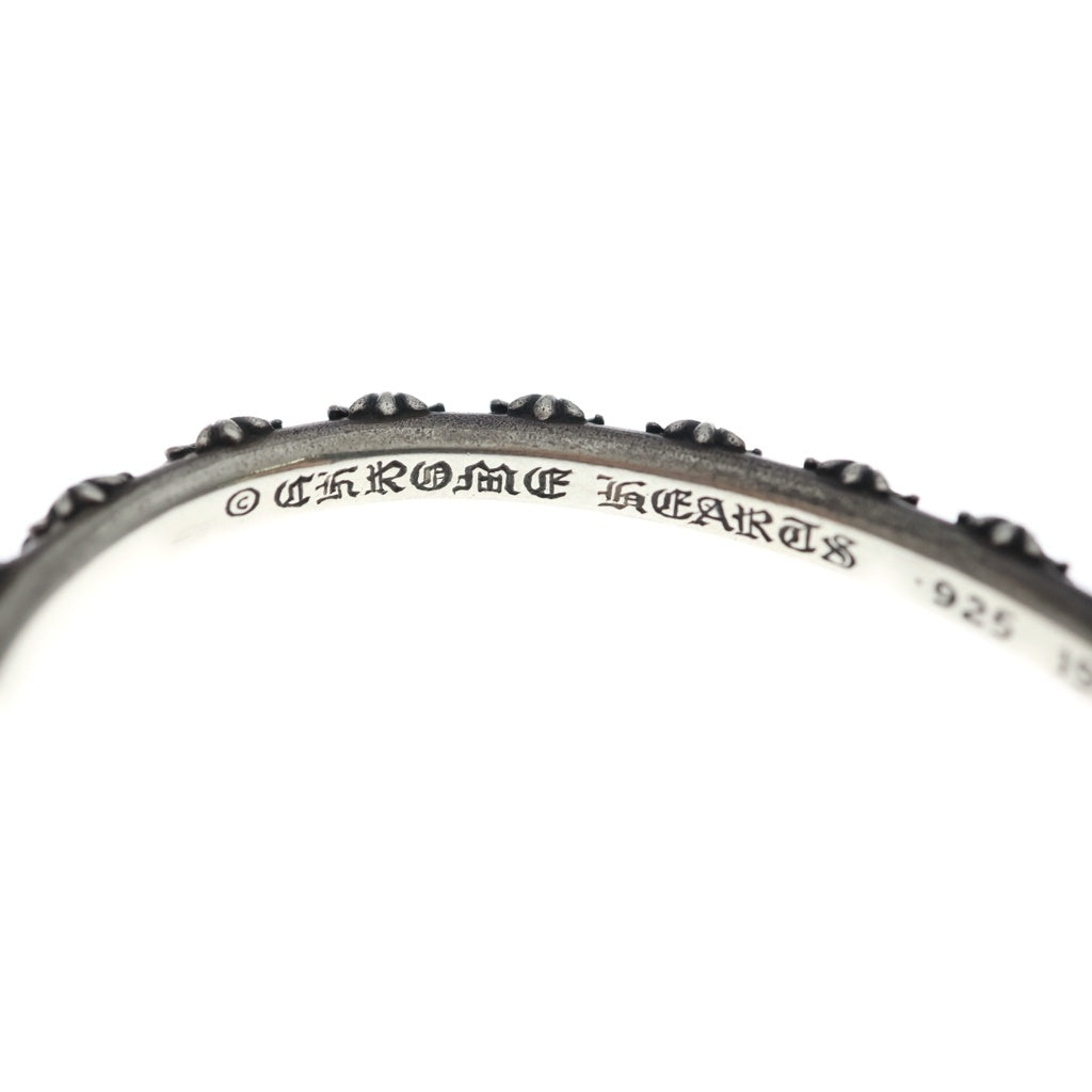 CHROME HEARTS(クロムハーツ) BANGLE CROSS クロスバンドバングル ブレスレット シルバー BCA124