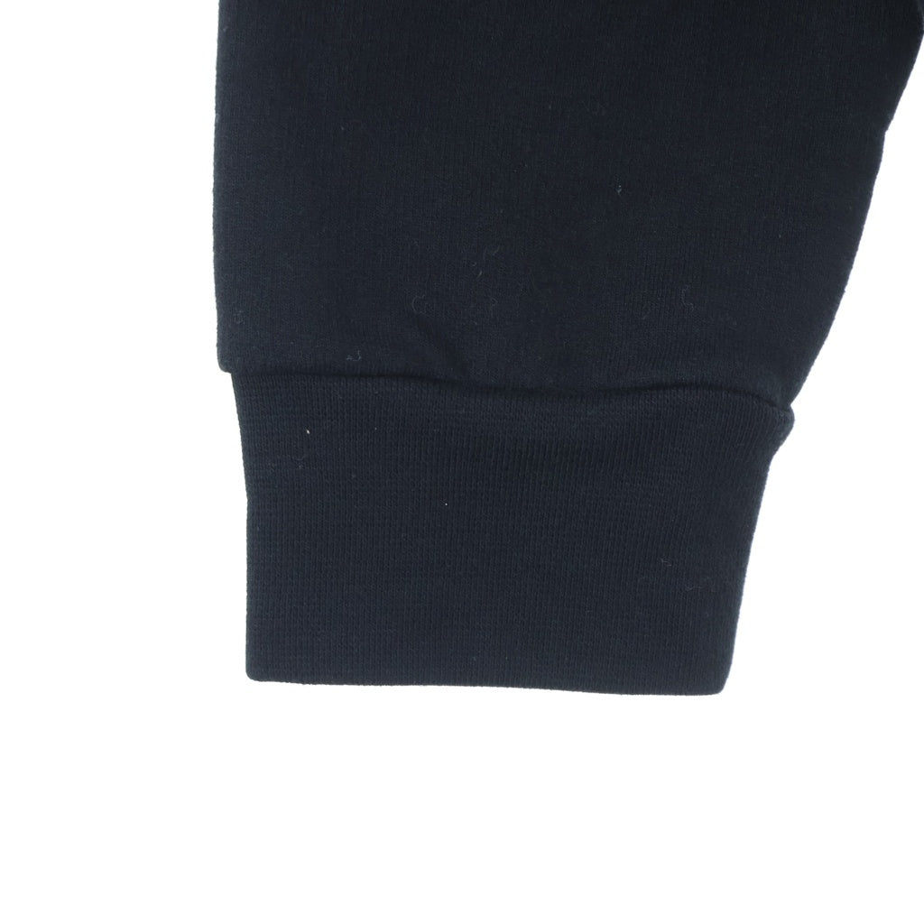 CHROME HEARTS(クロムハーツ) VERTICAL LOGO SWTSHRT ZIP ヴァーティカルロゴ アームロゴプリント ジップアップパーカー ブラック