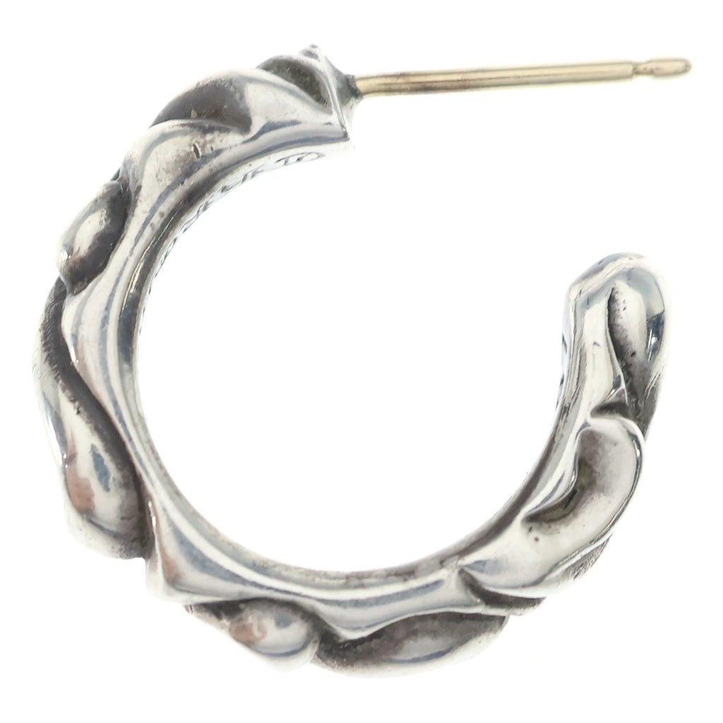 CHROME HEARTS(クロムハーツ) HOOP SCROOL スクロール フープピアス シルバー BCA102