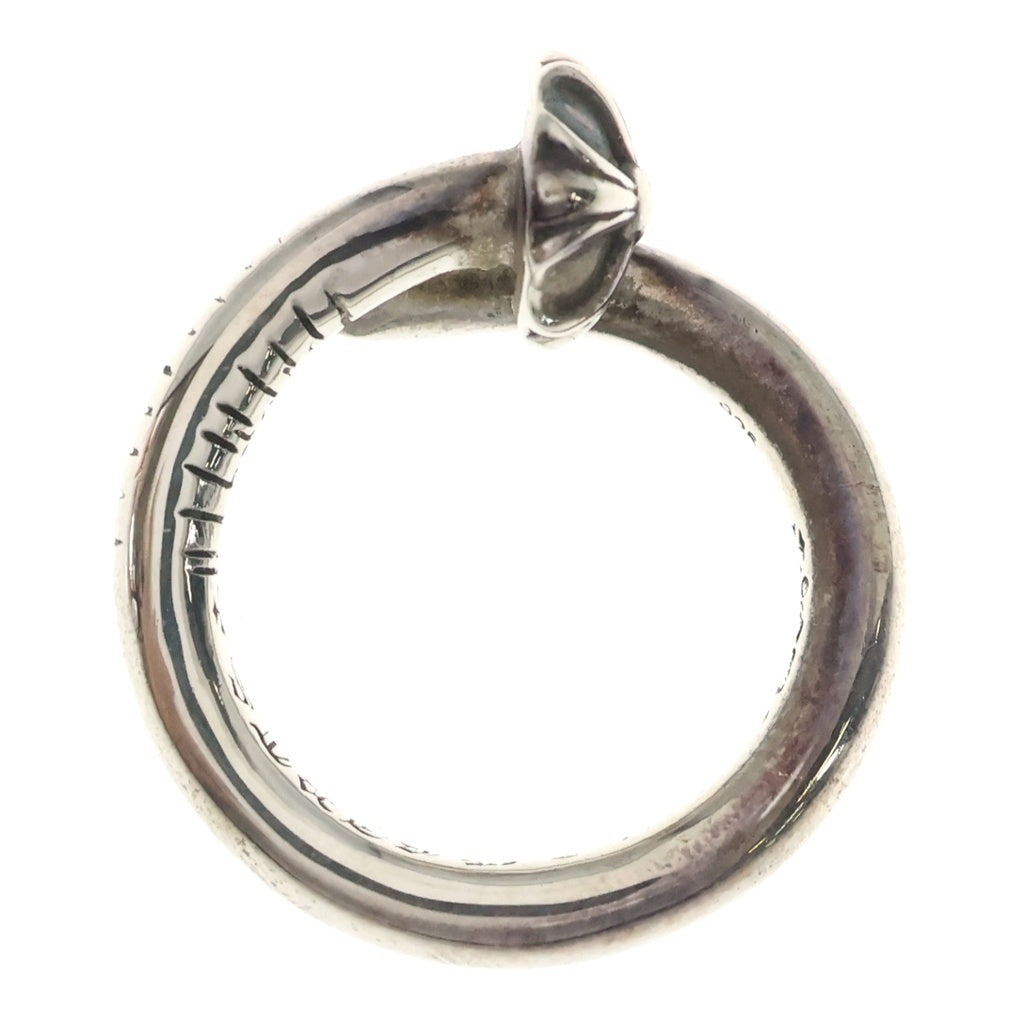 CHROME HEARTS(クロムハーツ) NAIL CRSBALL ネイル クロスボール リング シルバー BCA349