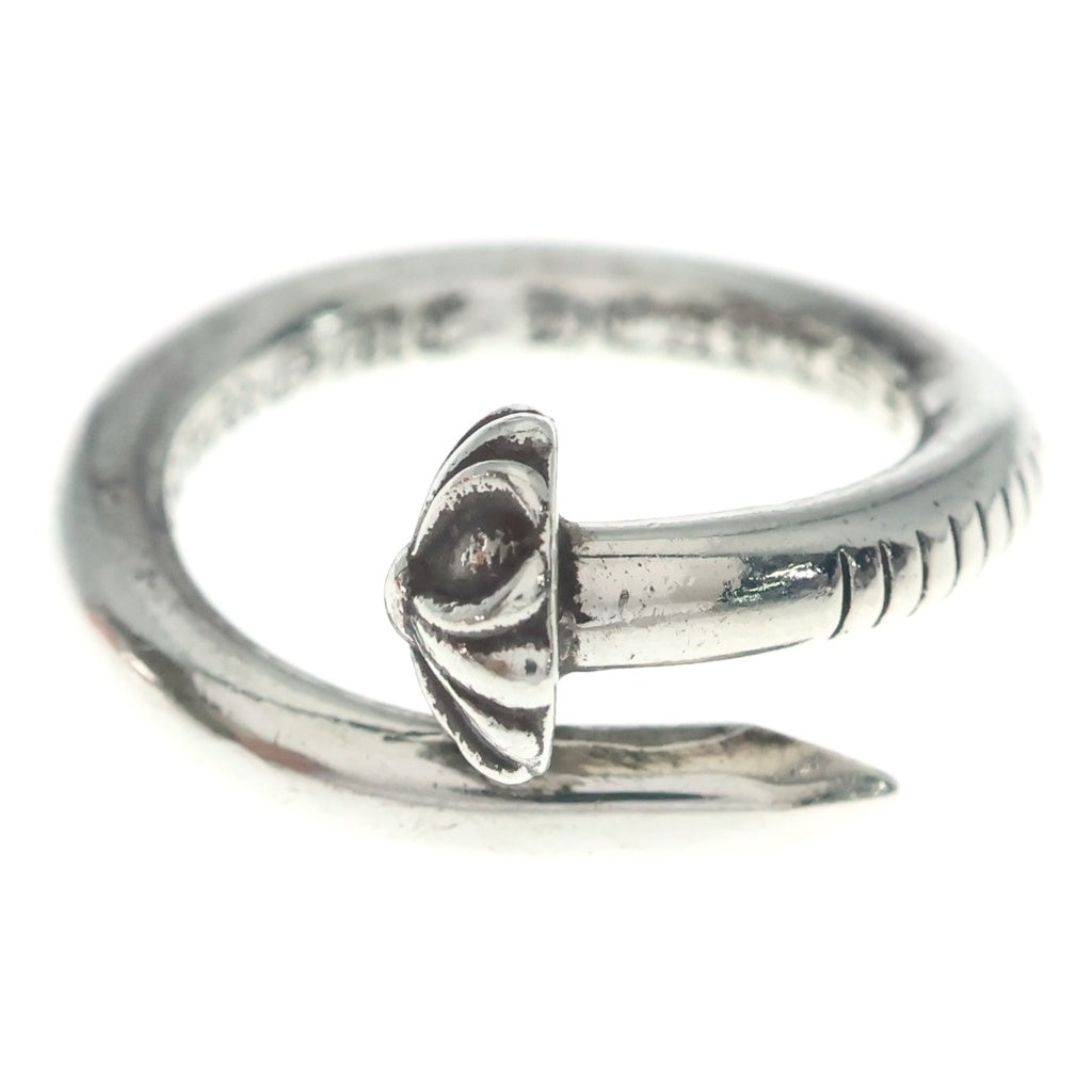 CHROME HEARTS(クロムハーツ) NAIL CRSBALL ネイル クロスボール リング シルバー BCA349