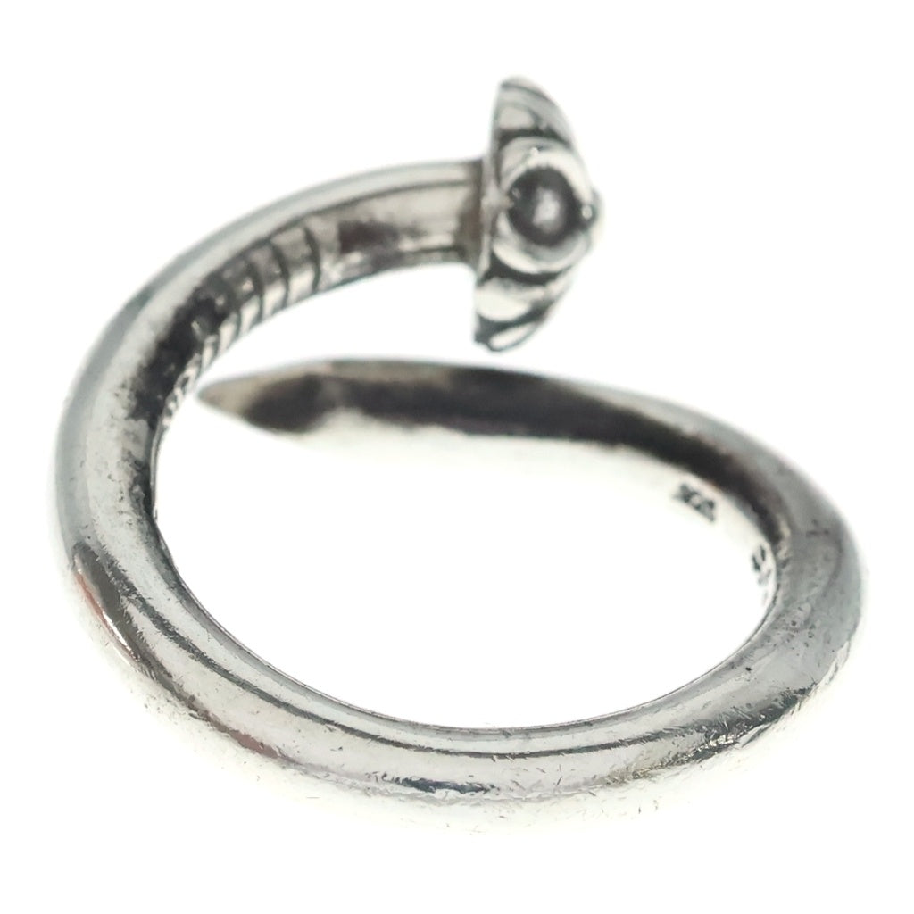 CHROME HEARTS(クロムハーツ) NAIL CRSBALL ネイル クロスボール リング シルバー BCA349
