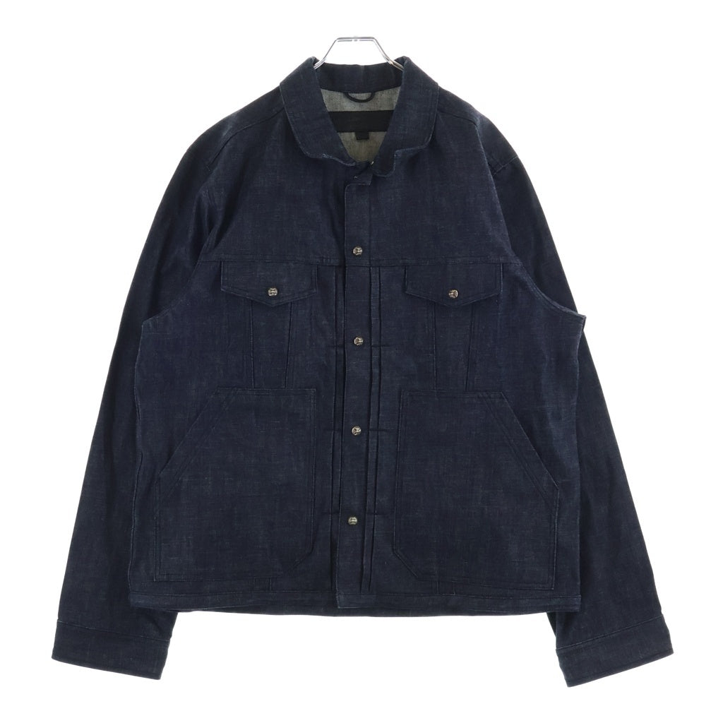 CHROME HEARTS(クロムハーツ) CROSS BALL RIGID DENIM JACKET クロスボールボダンリジットデニムジャケット インディゴ