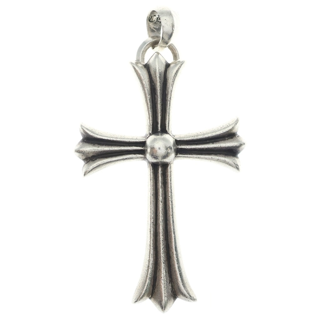 CHROME HEARTS(クロムハーツ) LG W BALE ラージCHクロス Wベイル ネックレストップ シルバー BCA393