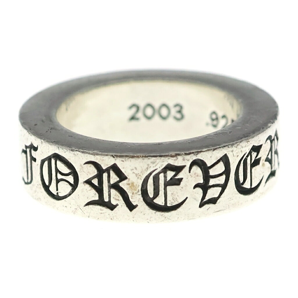 CHROME HEARTS(クロムハーツ) 6mm SPACER FOREVER 6mmスペーサーリング フォーエバーシルバーBCA337