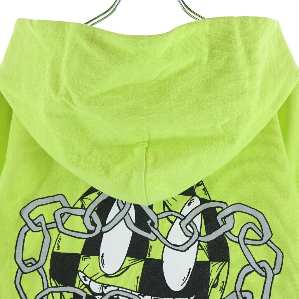 CHROME HEARTS(クロムハーツ) MATTY BOY PPO CHAIN GAME HOODIE マッティボーイ チェーンゲームリンク サーマル裏地ジップアップパーカー イエロー