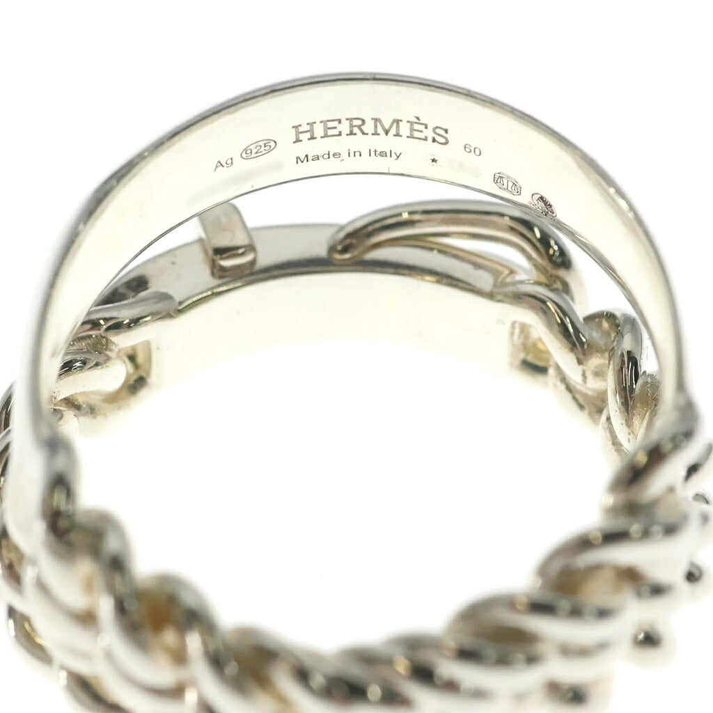 HERMES(エルメス) Boucle Sellier Inflexible ブックルセリエ アンフレクシブル リング シルバー