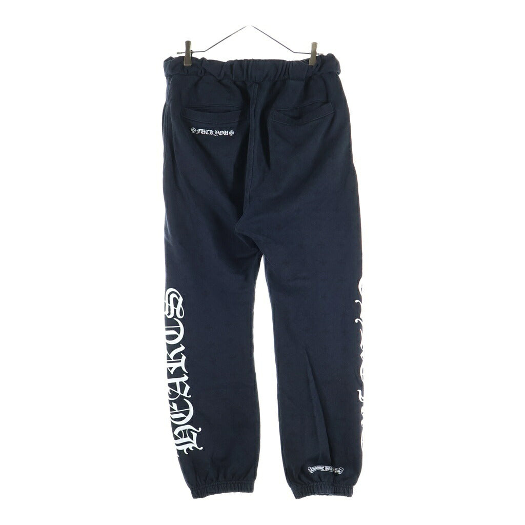 CHROME HEARTS(クロムハーツ) SWEAT PANTS CHプラス総柄 ホースシュープリント スウェットパンツ ブラック