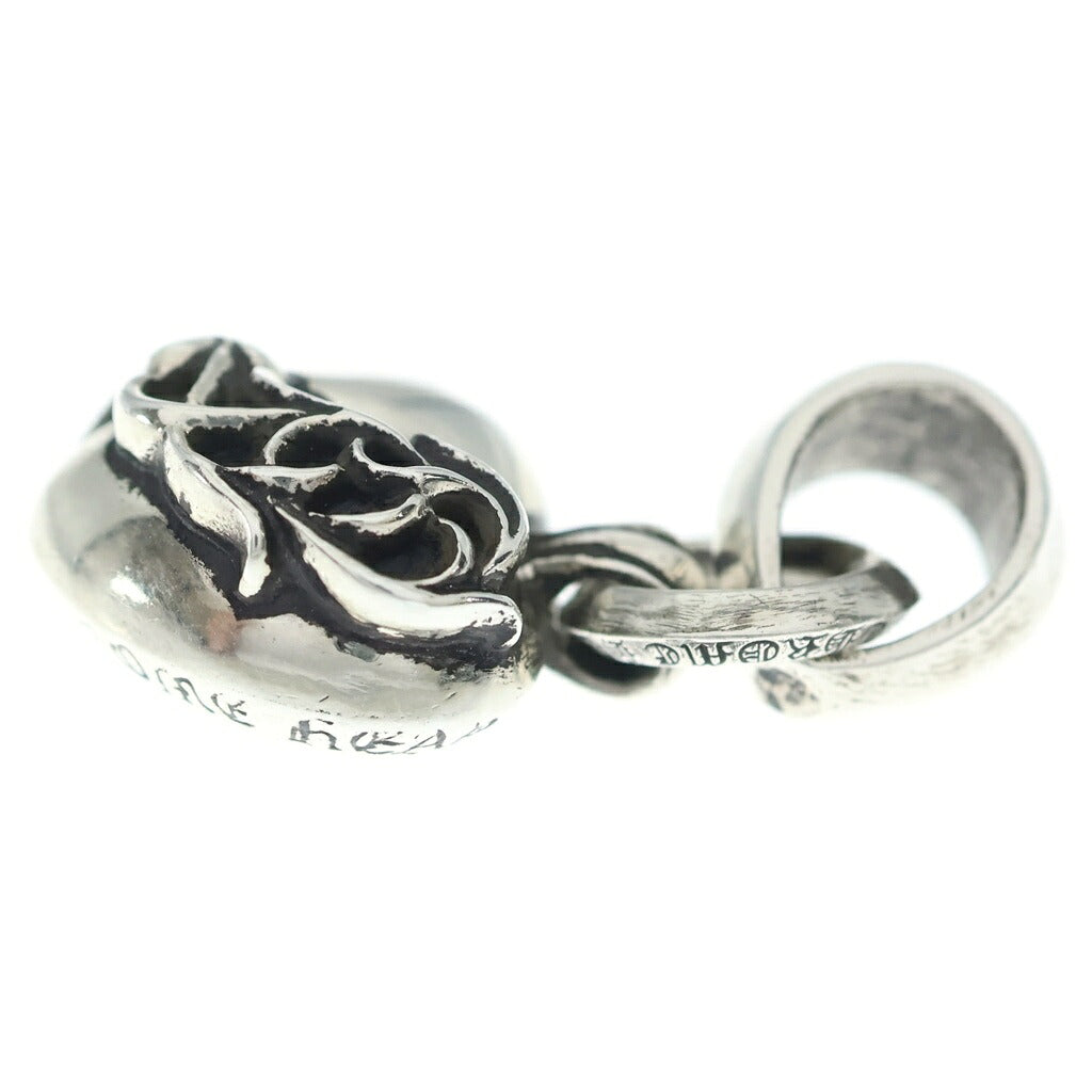 CHROME HEARTS(クロムハーツ) HEART PENDANT BALE ハートペンダントベイル シルバーチェーム