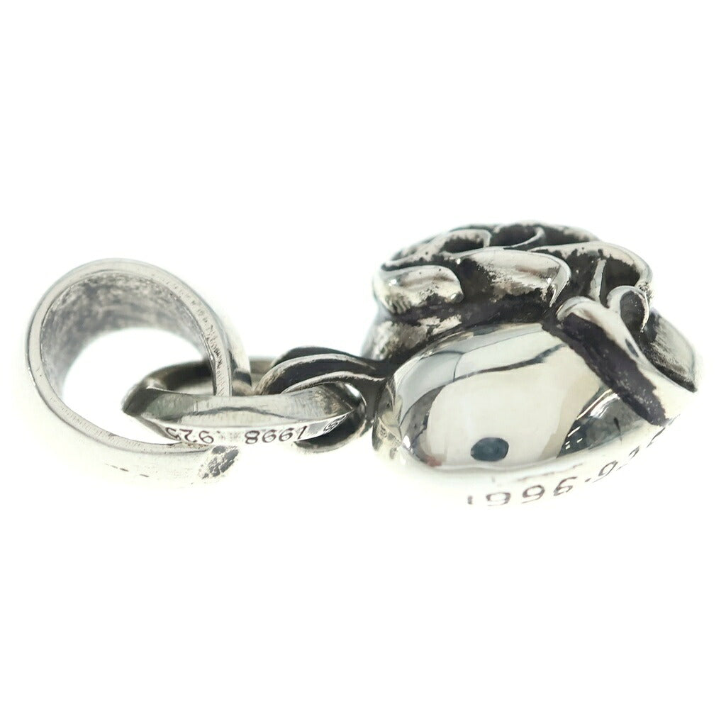 CHROME HEARTS(クロムハーツ) HEART PENDANT BALE ハートペンダントベイル シルバーチェーム