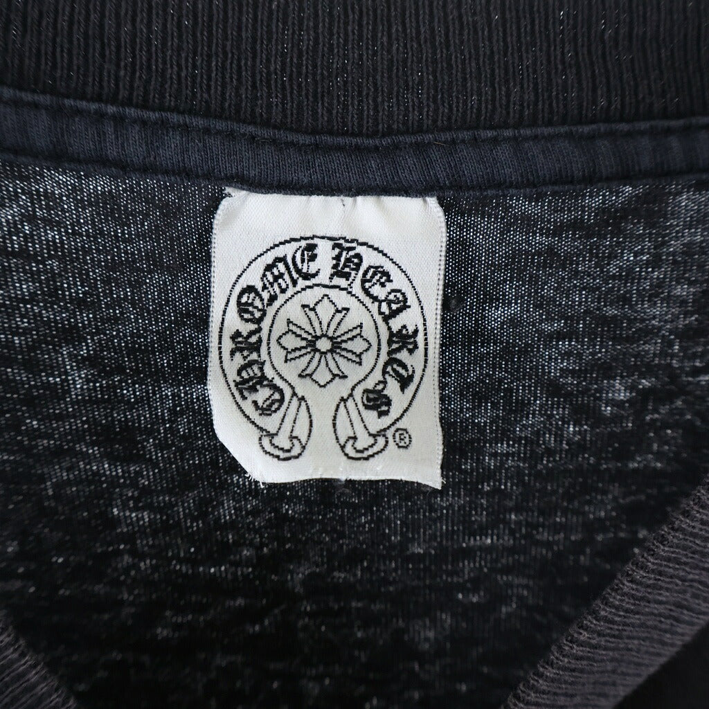 CHROME HEARTS(クロムハーツ) OLD S/S オールド ホースシュー 東京限定バックスクロールラベルプリント 半袖Tシャツ ブラック