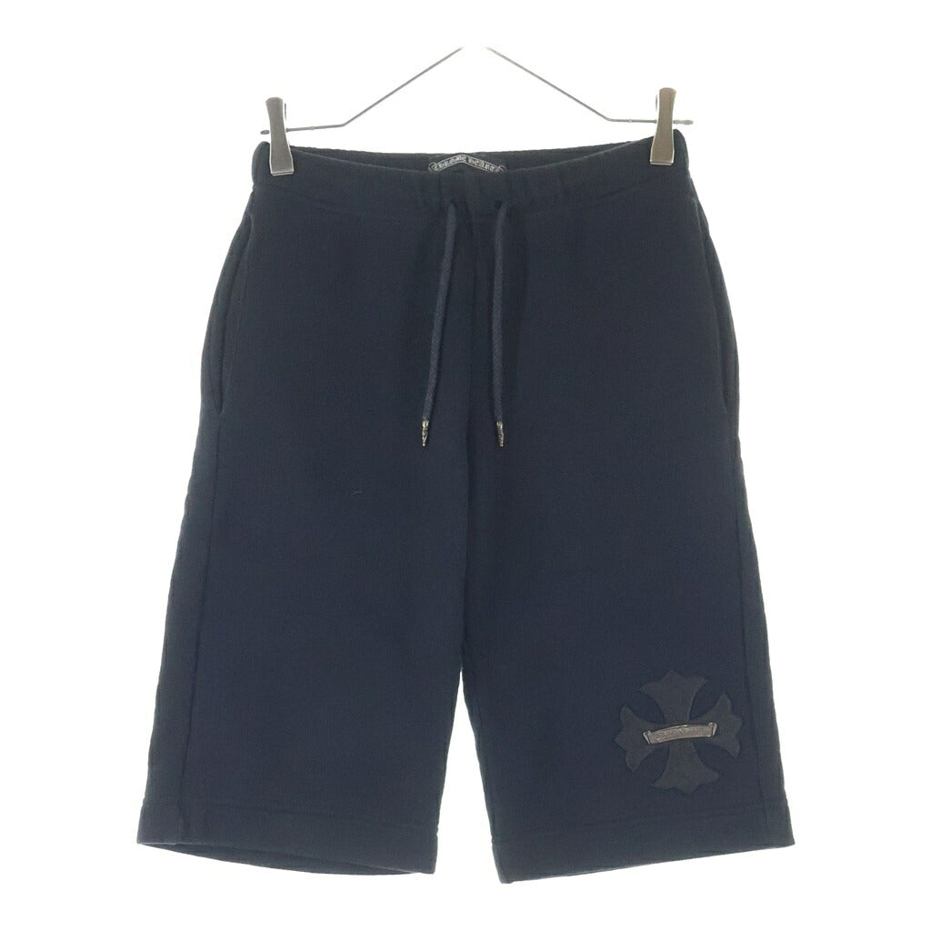 CHROME HEARTS(クロムハーツ) SWT SHRTS TRRY V1 PLS CHプラスパッチ スウェット ショーツ ブラック