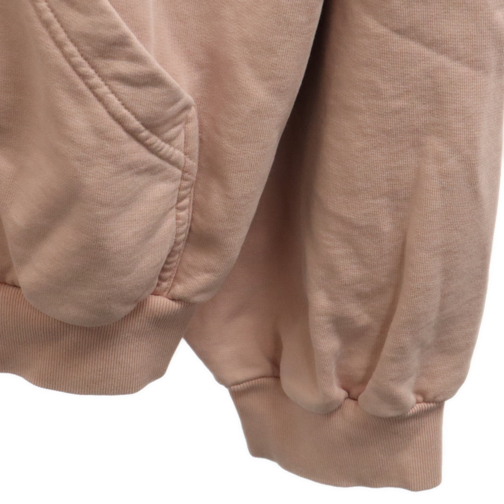 BALENCIAGA(バレンシアガ) 23AW Back Flip Round Zip-Up Hoodie バックロゴ ジップアップパーカー フーディー ピンク 767840 TPVG1