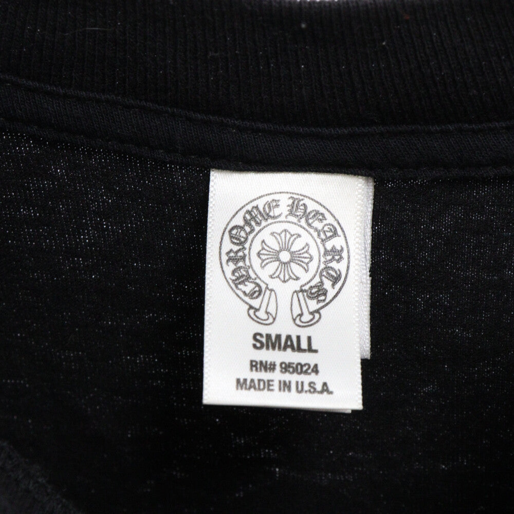 CHROME HEARTS(クロムハーツ) Honolulu Back CH Plus Tee ホノルルバックCHプラス半袖Tシャツ ブラック