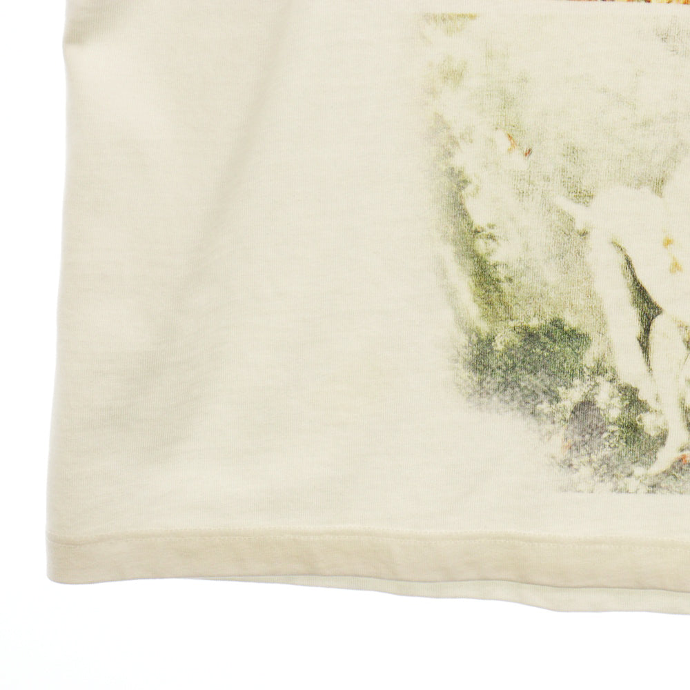 LOEWE(ロエベ) SWING 刺繍 半袖 Tシャツ カットソー ホワイト H526Y22XAA