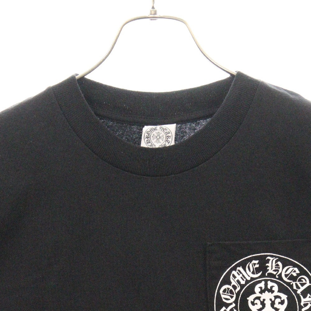CHROME HEARTS(クロムハーツ) American Flag S/S TEE アメリカンフラッグ プリント 半袖Tシャツ ブラック